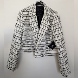 Bagatelle black and white blazer